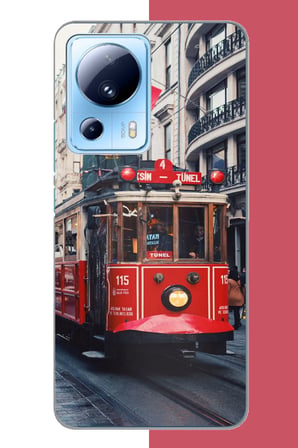 Xiaomi Mi 13 Lite Uyumlu Taksim1 Baskılı Silikon Kılıf