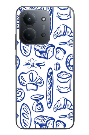 Redmi 15C Uyumlu Bakery Ahçı Usta Baskılı Silikon Kılıf