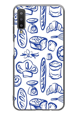 Samsung Galaxy A7 2018 Uyumlu Bakery Ahçı Usta Baskılı Silikon Kılıf