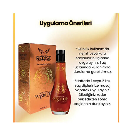 Redist Argan Yağı 100 ML