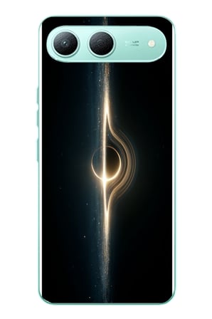 Tecno Spark 40 5G Uyumlu Galaksi Uzay Baskılı Silikon Kılıf