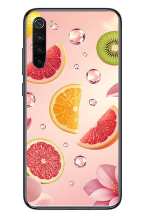 Redmi Note 8 Uyumlu Meyve Dilimleri Baskılı Silikon Kılıf