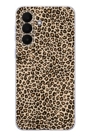 Samsung Galaxy A27 Uyumlu Leopar Tasarımlı Baskılı Silikon Kılıf
