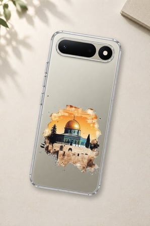 Tecno Spark 50 5G Uyumlu Mescid-i Aksa Tasarımlı Baskılı Silikon Kılıf