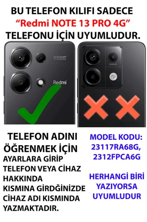 Redmi Note 13 PRO 4G Uyumlu Modern Hellenistik Davut Baskılı Silikon Kılıf