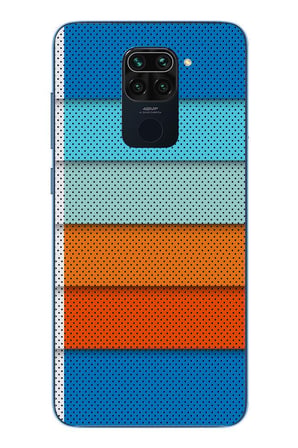 Redmi Note 9 Uyumlu Renk Geçişi Baskılı Silikon Kılıf