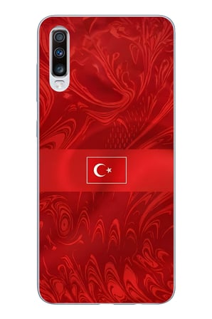 Samsung Galaxy A50-A30S Uyumlu Türk Milli Takım Desenli Forma Baskılı Silikon Kılıf
