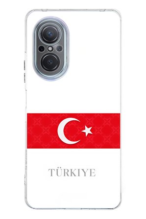 Huawei Nova 9 Se Uyumlu Türk Milli Takım Forma Baskılı Silikon Kılıf