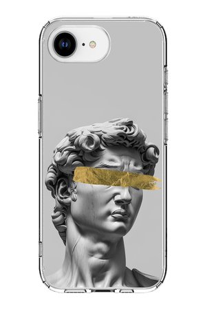 iPhone 16E - 17E Uyumlu Modern Hellenistik Davut Baskılı Silikon Kılıf