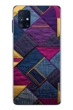 Samsung Galaxy M51 Uyumlu Kot Deseni Baskılı Silikon Kılıf