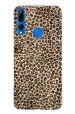 Huawei Y9 Prime (2019) Uyumlu Leopar Tasarımlı Baskılı Silikon Kılıf