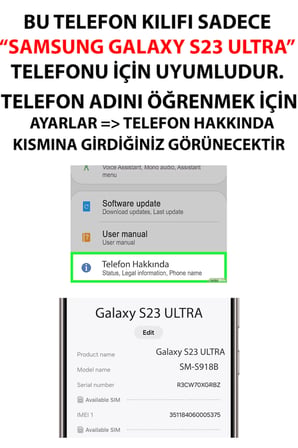 Samsung Galaxy S23 ULTRA Uyumlu Sarı ve Yeşil Tonlu Bulut ve Kuşlar Baskılı Silikon Kılıf