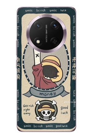 Honor Magic 7 Lite Uyumlu One Piece Dolar Baskılı Silikon Kılıf