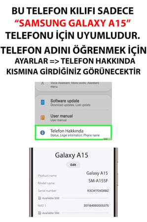 Samsung Galaxy A15 Uyumlu Mavi Çizgili ve Sarı Papatya Baskılı Silikon Kılıf