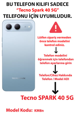 Tecno Spark 40 5G Uyumlu Bordür Çiçekli Sabır Yazılı Baskılı Silikon Kılıf