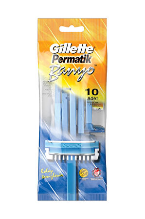 Permatik Banyo 10Lu Bıçak