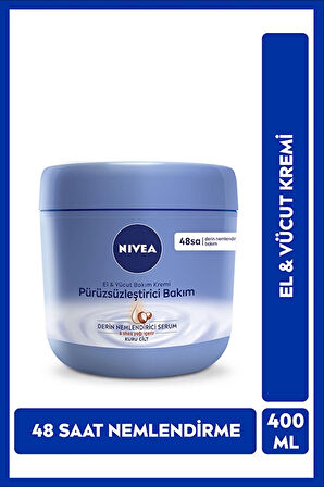 Nivea Pürüssüzleştirici El & Vücut Bakım Kremi 400 Ml
