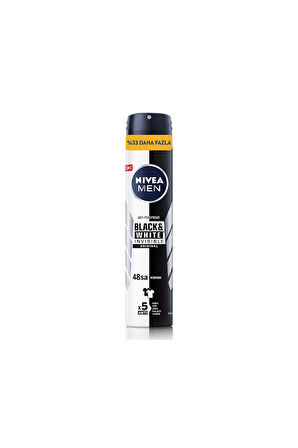 Nivea Deodorant Black&White Original Erkek 200ml
