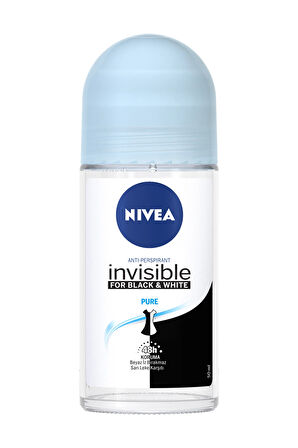 Nivea Roll-On Invisible Black&White Pure 50 ml