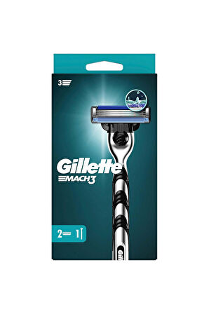 Gillette Mach3 Makine + 2 bıçak