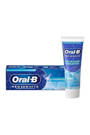 Oral-B Diş Macunu 3D White Çay ve Kahve