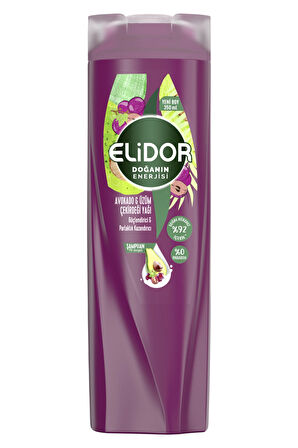 Elidor Avokado & Üzüm Çekirdeği Yağı Şampuan 350 ml