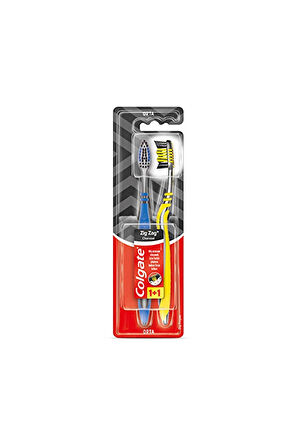 Colgate Diş Fırçası Zigzag Charcoal 1+1
