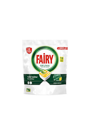 Fairy 70'li Bulaşık Makinası Tableti Hepsi Bir Arada