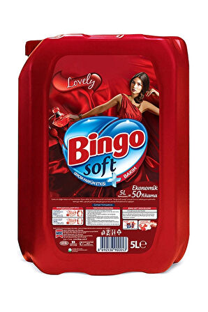 Bingo Soft Yumuşatıcı 5 l Lovely (Kış Sürprizi)