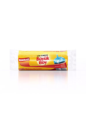 Koroplast Çöp Torbası Güçlü Büyük Boy 10'lu