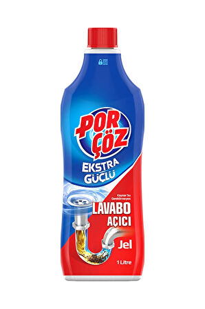 Porçöz Lavabo Açıcı Jel 1 l