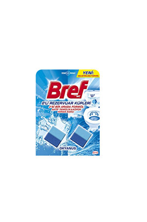 Bref Wc Temizleme Küp 2'li Okyanus