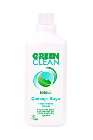 Green Clean Bitkisel Çamaşır Suyu 1000 ml