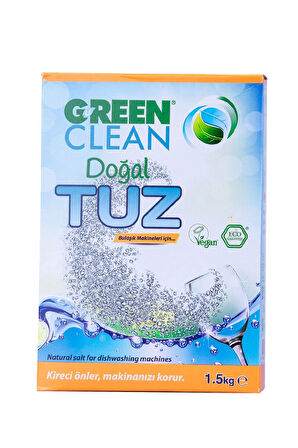 Green Clean Dogal Bulaşık Makinesi Tuzu 1500 g