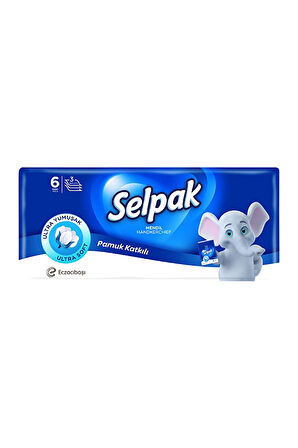 Selpak Cep Mendil 6'lı