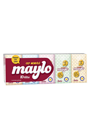 Maylo Cep Mendili 10'lu