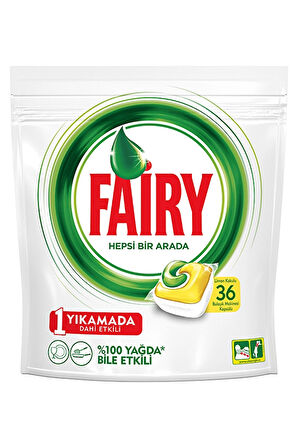 Fairy 36 Lı Bulaşık Makinası Tableti Hepsi Bir Arada