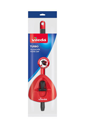 Vileda Turbo Yedek Sap + Başlık