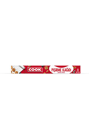 Cook Yağlı Pişirme Kağıdı 8 Metre 37 cm