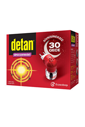 Detan Elektrolikit 30 Gece + Yedek