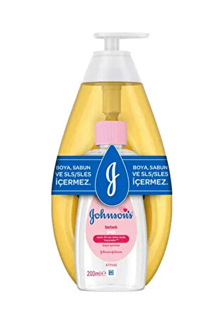 Johnson's Baby Şampuan 750 ml +200 ml Yağ Avantaj Paket
