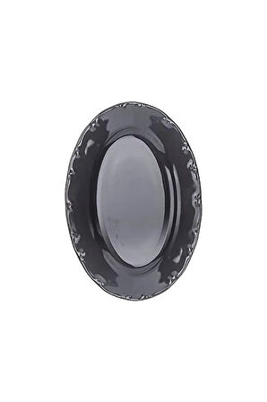 Marianna Liana Kayık Tabak 20 Cm Gri