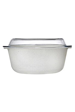 Paşabahce Nonstick Tencere Kapaklı Beyaz