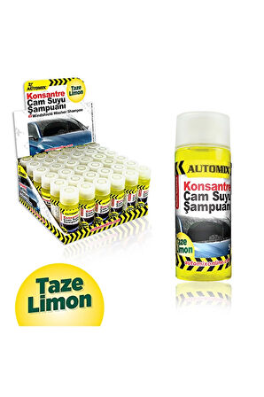 Automix Konsantre Cam Suyu Şampuanı 50 ml Limon(Adet)