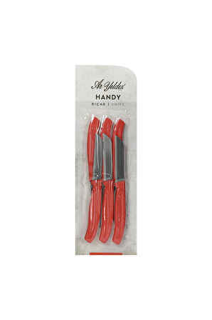 Aryıldız Handy Meyve Bıçağı Renkli 9 cm 6'lı