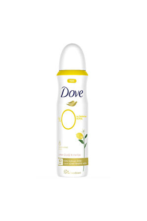 Dove Deo Limon Çiçeği & Vanilya Kadın 150 ml