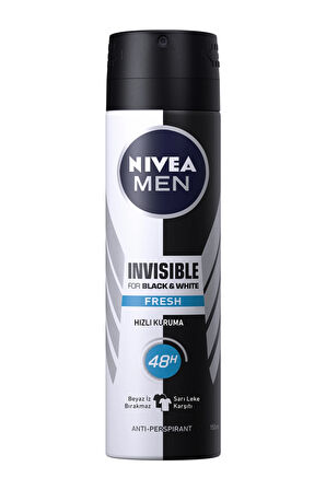 Nivea Deodorant Invisible Black&White Fresh 150 ml