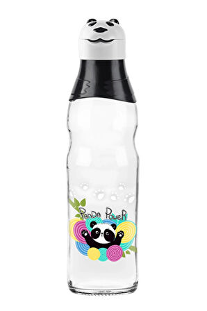 Titiz Panda Desenli Su Şişesi 1 L