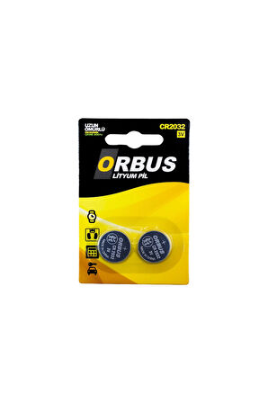 Orbus Düğme Pil 2032