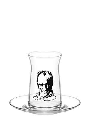 Lav Vega Çay Seti 4'lü Atatürk Temalı